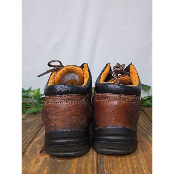 Timberland. Men\'s Brown Leather Work Boots. Steel Toe. Slip & Oil Resistant. 9.5 main image 6